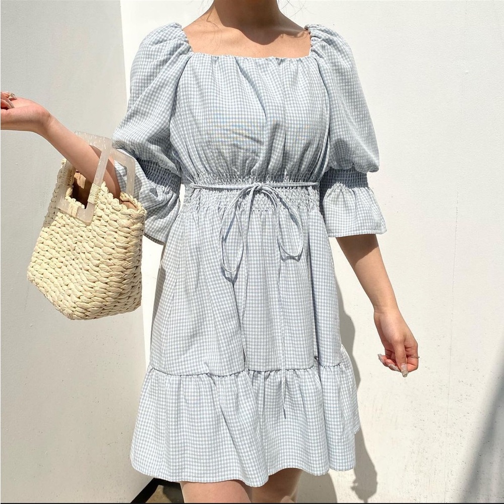 Short Sleeve Tunic Dress